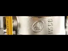 레버 핸들 가스 밸브 청동 여성 X 여성 긴 스레드 5 바 1/2 인치