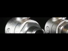 BS2779 스레드 남성 X 남성 가스 라인 볼 밸브