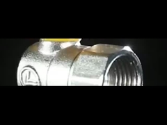 알루미늄 손잡이 남성 x 여성 청동 가스 볼 밸브