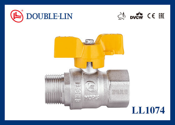 남성 X 여성 긴 스레드 72.5 PSI 청동 가스 밸브