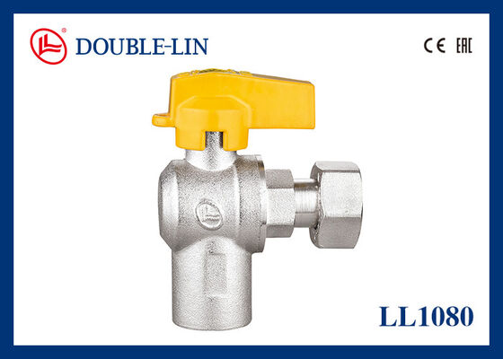 여성 x 회전 여성 견과류 F3/4 "x F3/4" 청동 가스 밸브