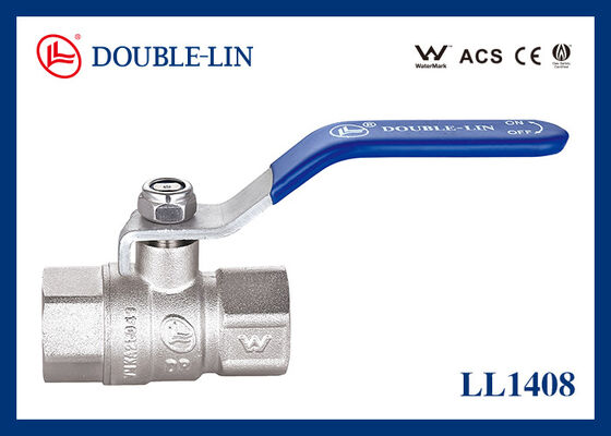 암나사 X 암나사 긴 나사산 DZR 2인치 황동 볼 밸브