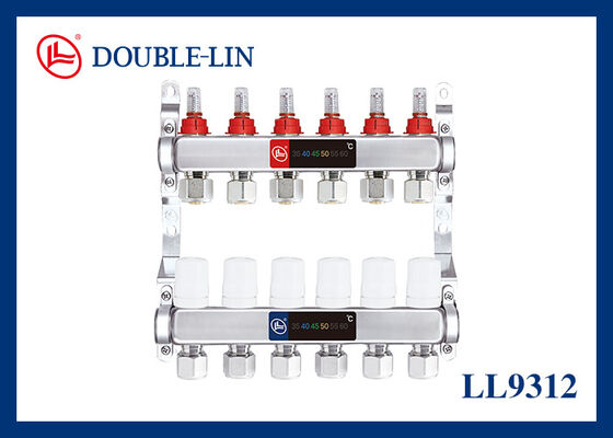 ISO228 스레드 10 바 Brass Manifold 16-2.0 20-2.0 어댑터 크기와 HPB 57-3 Brass 재료