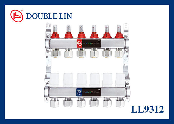 ISO228 스레드 10 바 Brass Manifold 16-2.0 20-2.0 어댑터 크기와 HPB 57-3 Brass 재료