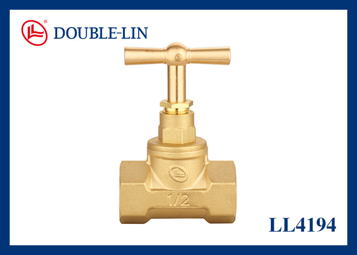 16 바 작업 압력 ISO228 스레드 14°F ~ 248°FF여성 x 여성 1/2 "황제 중지 밸브